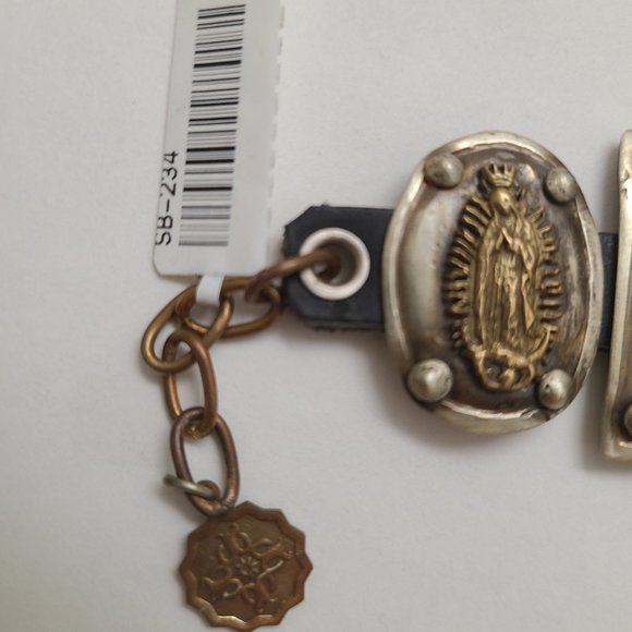Barbosa Virgen de Guadalupe St Benedict Bracelet Mexico - Picture 4 of 8